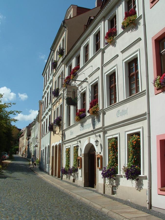 Hotel und Gasthof Dreibeiniger Hund Görlitz Exterior foto